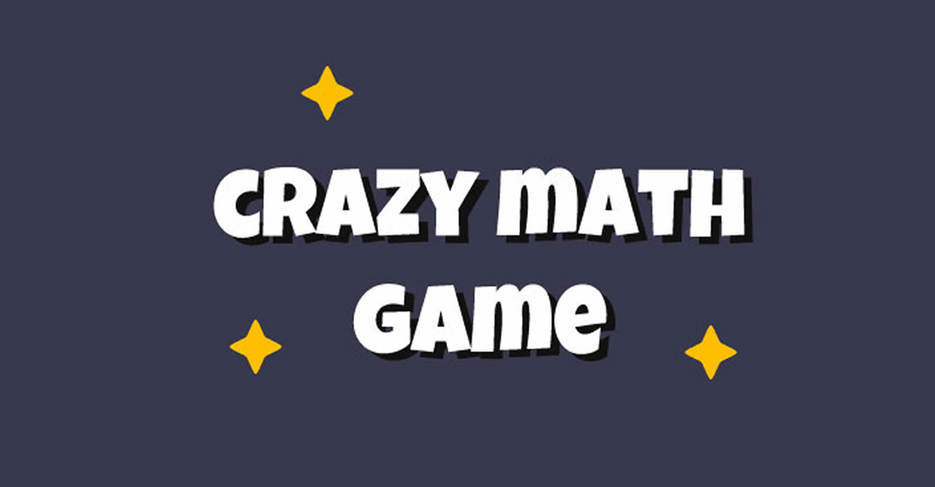 Crazy Math Game