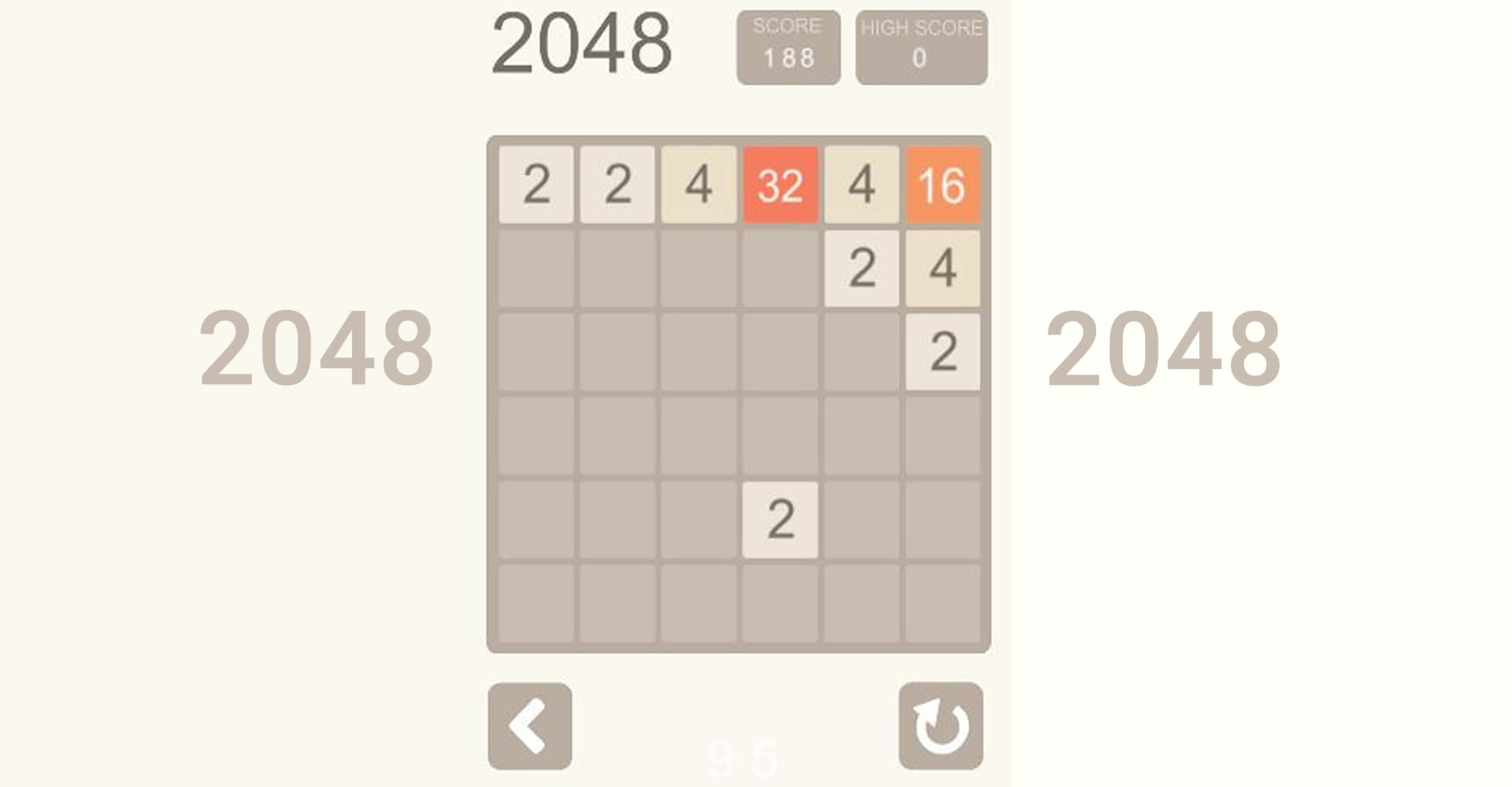 2048 Puzzle game