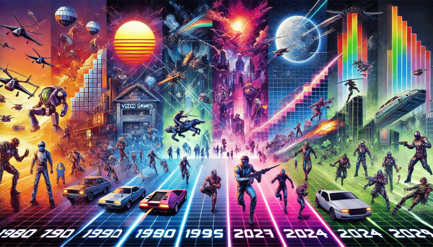 The Evolution of Graphics and Visuals in Video Games in 2024